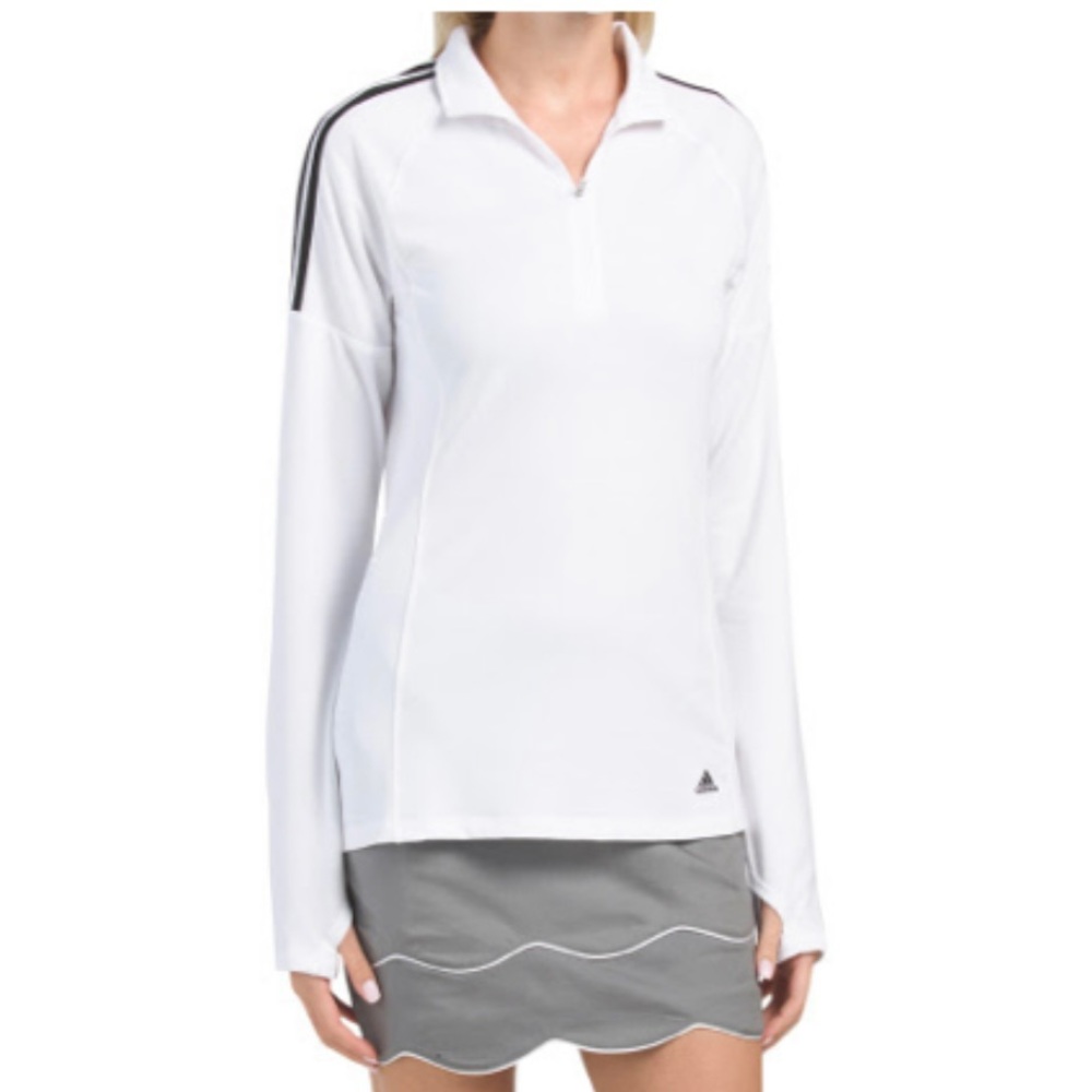 NEW! Adidas Golf Half Zip High Neck Long Sleeve Pullover Size Large